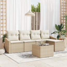 6-teiliges Garten Sofa Set...