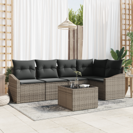 5-teiliges Garten-Sofa-Set...