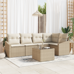 6-teiliges Garten Sofa Set...