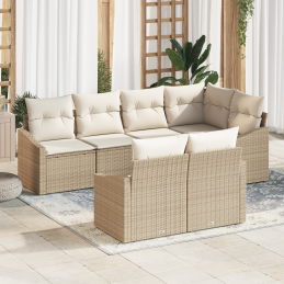 7-teiliges Garten-Sofa-Set...