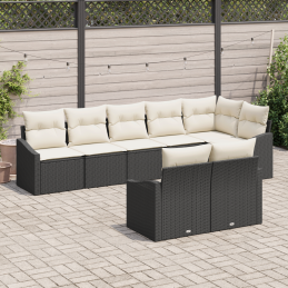 8-teiliges Gartensofa-Set...
