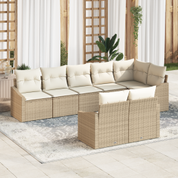 8-teiliges Garten-Sofa-Set...