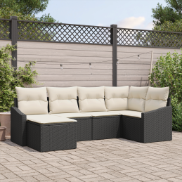 6-teiliges Garten-Sofa-Set...