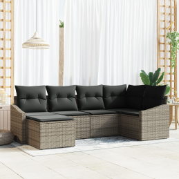 6-teiliges Garten-Sofa-Set...