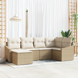 6-teiliges Garten Sofa Set...