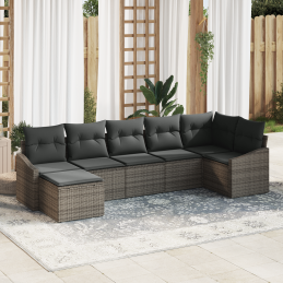 7-teiliges Garten Sofa Set...