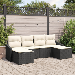 6-teiliges Garten-Sofa-Set...