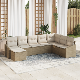 8-teiliges Garten-Sofa-Set...