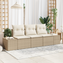 3-teiliges Garten-Sofa-Set...