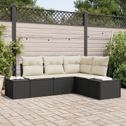4-teiliges Garten-Sofa-Set...