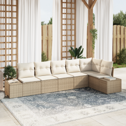 6-teiliges Garten Sofa Set...