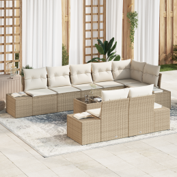 9-teiliges Garten-Sofa-Set...