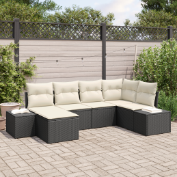 6-teiliges Garten-Sofa-Set...