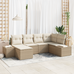 6-teiliges Garten Sofaset...