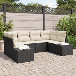6-teiliges Garten-Sofaset...