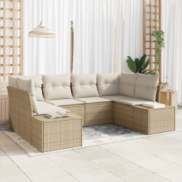 6-teiliges Garten Sofa Set...