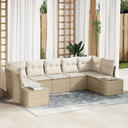 7-teiliges Garten Sofa Set...