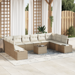 11-teiliges Garten-Sofa-Set...