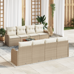 9-teiliges Garten-Sofa-Set...