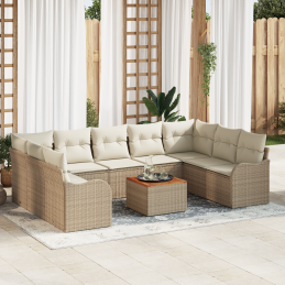 10-teiliges Garten Sofa Set...