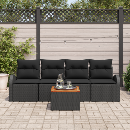 5-teiliges Garten-Sofaset...