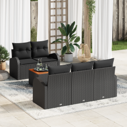 6-teiliges Garten Sofa Set...