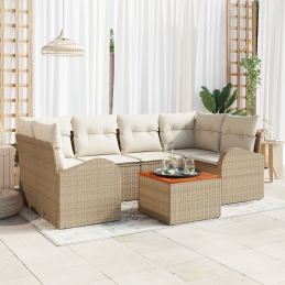 7-teiliges Garten-Sofa-Set...