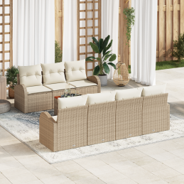 8 Teiliges Garten Sofa Set...
