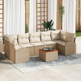 8-teiliges Garten Sofa Set...