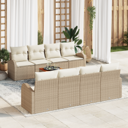 9-teiliges Garten-Sofa-Set...