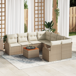 9-teiliges Garten-Sofa-Set...