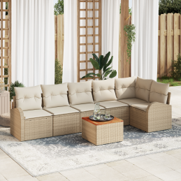 7-teiliges Garten-Sofa-Set...