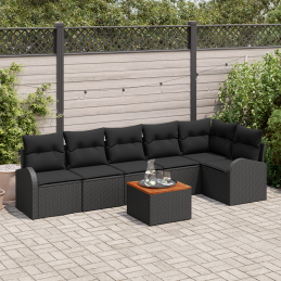 7-teiliges Garten Sofa Set...