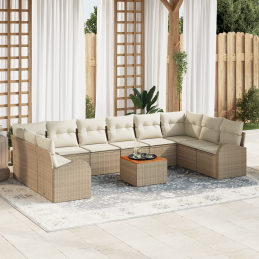 11-teiliges Garten Sofa Set...