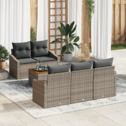 6-teiliges Garten Sofa Set...