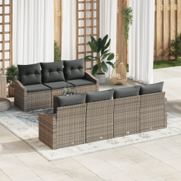 8-teiliges Garten Sofa Set...