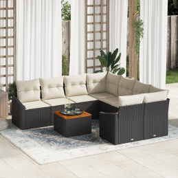 9-teilige Garten-Sofa-Set...