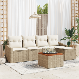 6 teiliges Garten Sofa Set...