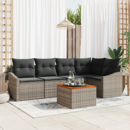 6-teiliges Garten Sofaset...