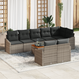 9-teiliges Garten-Sofa-Set...