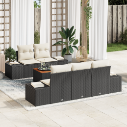 6-teiliges Garten-Sofa-Set...
