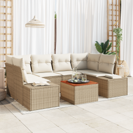 7-teiliges Garten-Sofa-Set...