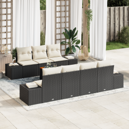 8-teiliges Garten-Sofa-Set...