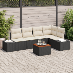 6-teiliges Garten-Sofa-Set...