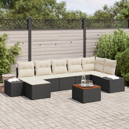 8-teiliges Gartensofa-Set...