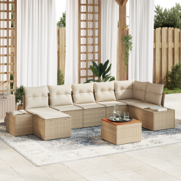 8-teiliges Garten-Sofaset...