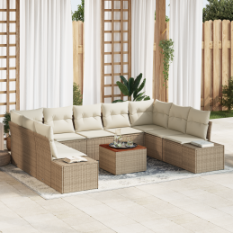 10-teiliges Garten Sofa Set...