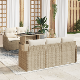 6-teiliges Garten Sofa Set...