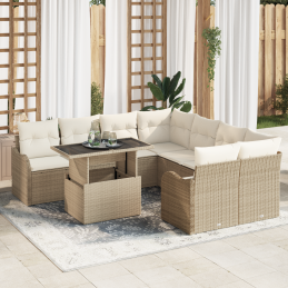 9-teiliges Garten Sofa Set...
