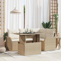 5-teiliges Garten Sofa Set...